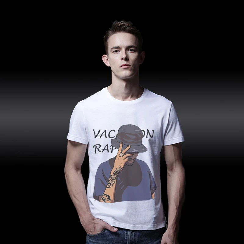 

Men T Shirts Hip Hop Streetwear Harajuku Vintage Print Retro Cotton Comfortable Top Tees Short Sleeve Summer New Man's T Shirts