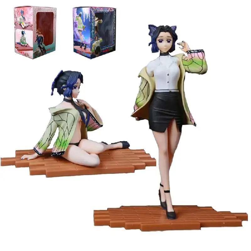 Фигурка аниме клинок дьявола кошу шинобу ПВХ рассекающий демонов Kimetsu No Yaiba