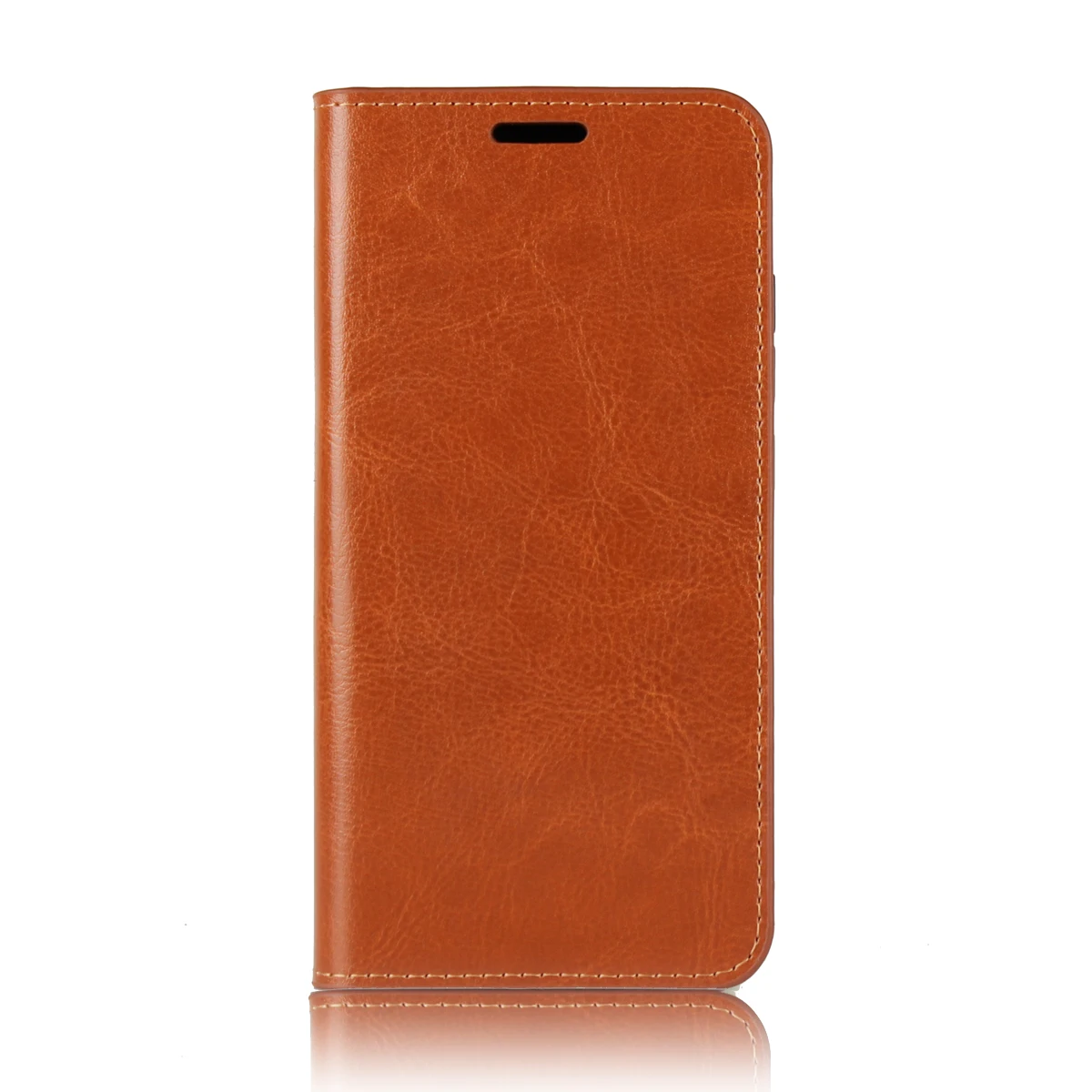Light Brown Для Red mi 6A 5A 7A 6 Pro 5 Plus чехол для Xiaomi mi A2 Lite 6x 5x mi 9 8 SE Note 5 7 Роскошный чехол-кошелек из натуральной кожи - Цвет: Light Brown