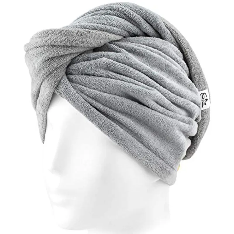 Быстрое высыхание волос для женщин одноцветная лаконичная сухая шапка
