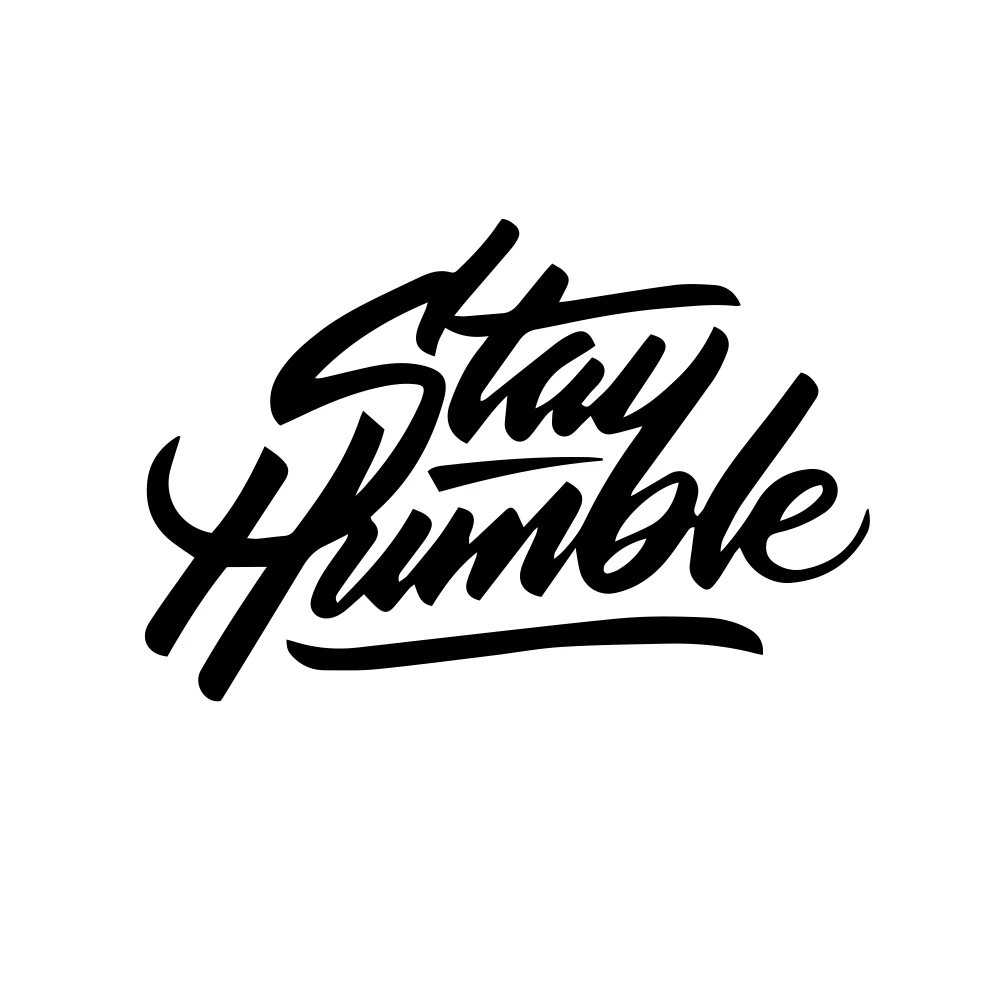

Art Design Stay Humble Car Sticker Art Design Stay Humble Car Sticker for Car Truck Door Decal English Text Stickers Decoration