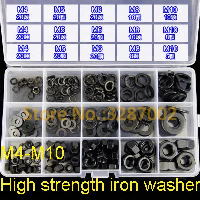 铁高强螺母平垫M4-M10 15.8 1
