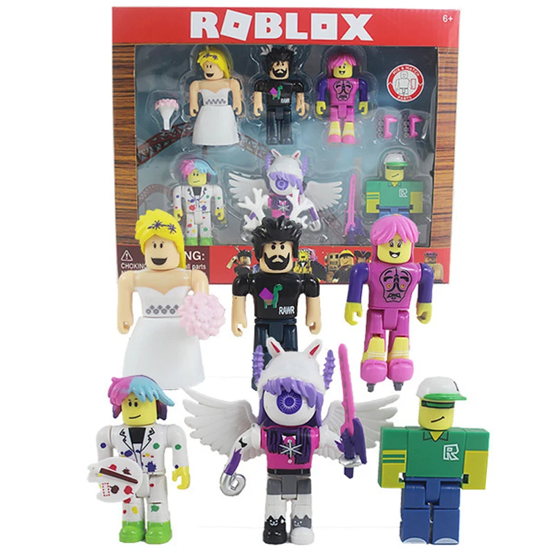 Roblox Action Figures Set 7cm Pvc Suite Dolls 6 Dolls Plus Accessories Box Boys Toys Girls Collection Figurines Gift Action Toy Figures Aliexpress - minecraft roblox toys 7cm pvc mini game model roblox boys action toy figures juguetes rc2290