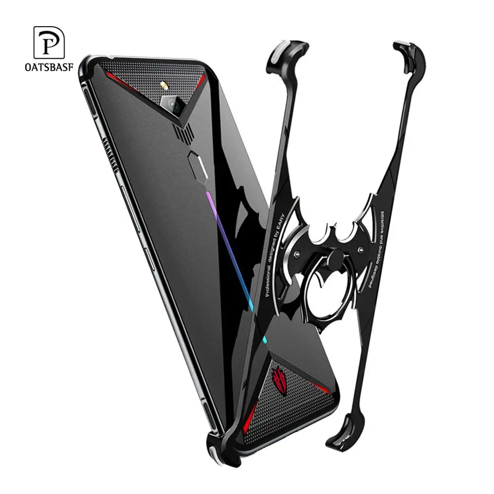 Подходящий чехол для Nubia Red Magic 3, чехол для телефона, металлический кронштейн, голый металлический кронштейн, чехол для телефона Red Magic 3S