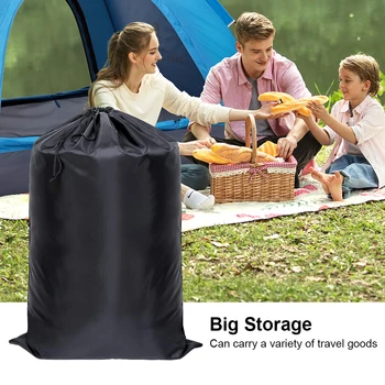 

24X36 INCH MEIGAR Drawstring Laundry Bag Backpack Travel Storage Dirty Clothes