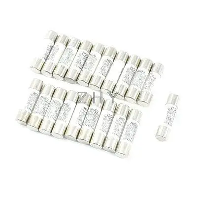 

20 Pcs 500V 32A 10 x 38mm Cylindrical Ceramic Tube Fuses Link RT14 RT18 RO15