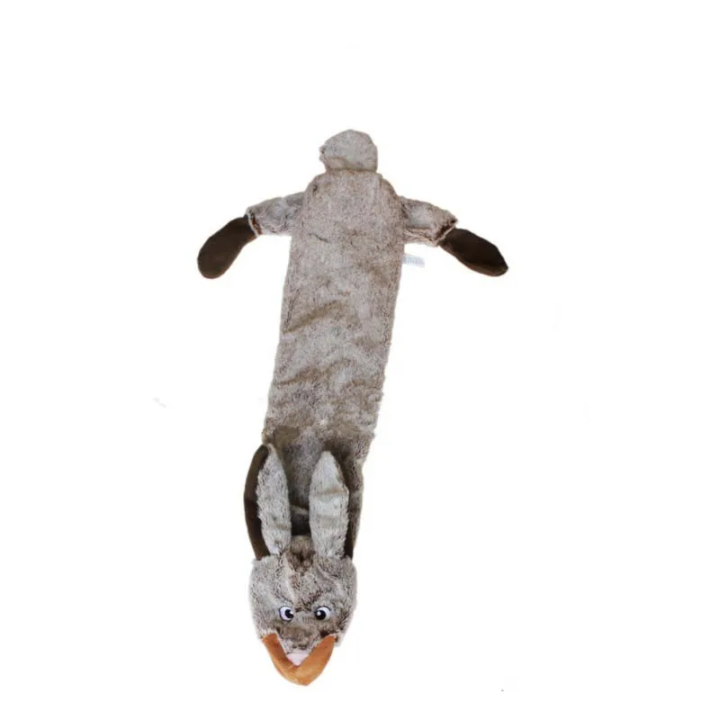 ANSINPARK Cute plush toys dog toys squeaking animal cub chewing hissing involved squirrel dog toys fart wolf rabbit plush t1232 - Цвет: 2