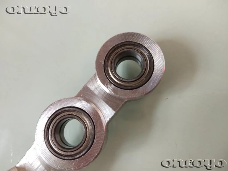 Computer Embroidery Machine parts, Aluminum Bearing Connecting Rod With Round Three Eyes (fine)