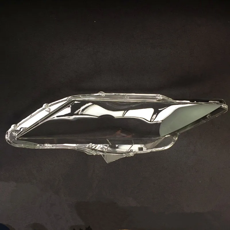 Left side 1pcs Для Toyota Camry 2012 2013 передние фары прозрачные абажуры лампы оболочки маски фары крышка объектива фары - Цвет: Left side 1pcs