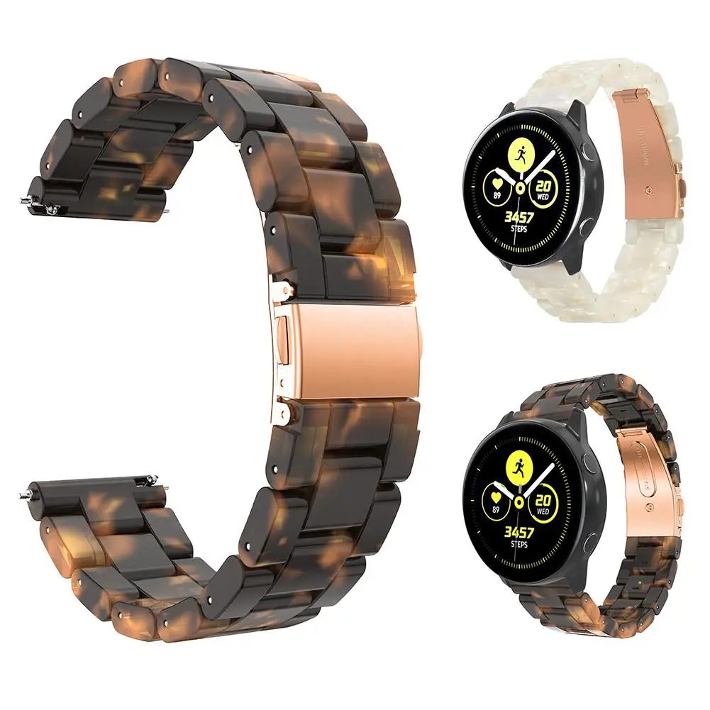 Для Galaxy Active/Active 2 умный Браслет универсальный ремешок браслет из нержавеющей стали дышащие Смарт-часы с заменой ремешка 20 мм