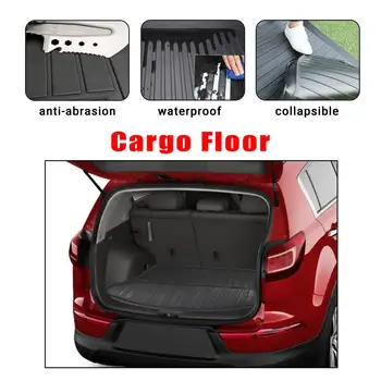 

AUTO Rear Trunk Cover Matt Mat Cargo Liner Boot Tray Floor Carpet Kick Pad Mud Non-slip Anti Dus For KIA Sportage R SL 2011-2015