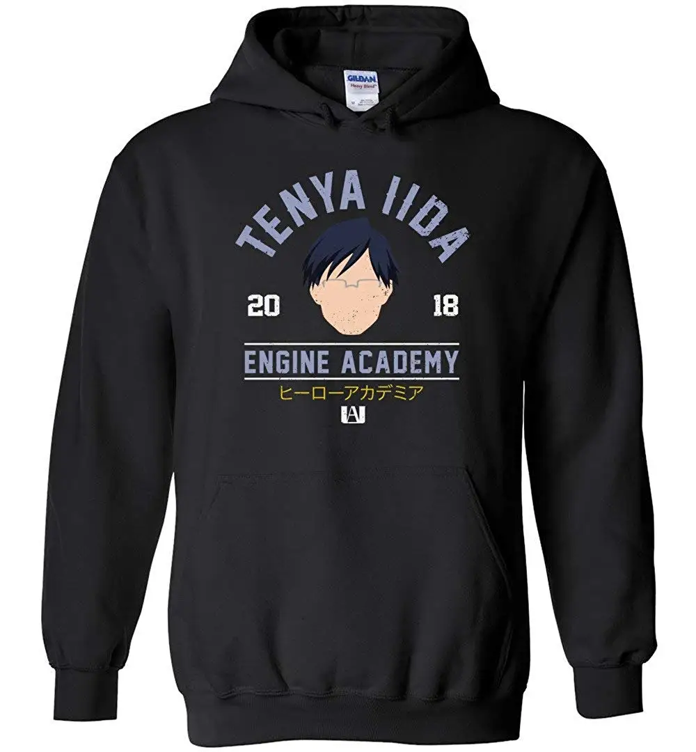 Tenya Iida Engine Academy-My Hero Academy унисекс пуловер с капюшоном Мужская/Женская Унисекс Мужская Женская толстовка с капюшоном