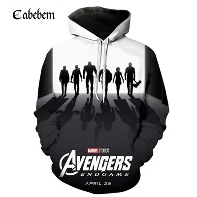 WY-489 Осень новейшая Толстовка для мужчин и женщин супергерой Marvel Американский капитан печать толстовка модная трендовая мужская Тонкая толстовка с капюшоном - Цвет: WY-489
