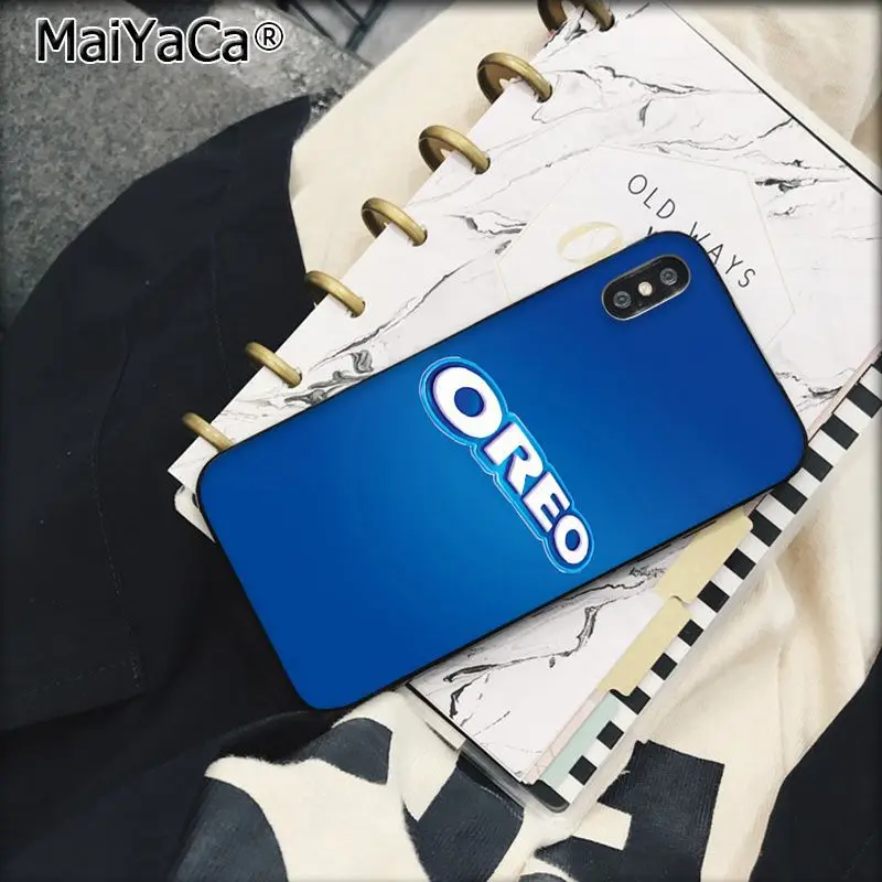 MaiYaCa Oreo бисквиты ТПУ силиконовый чехол для телефона Apple iphone 11 pro 8 7 66S Plus X XS MAX 5s SE XR fundas мобильный чехол