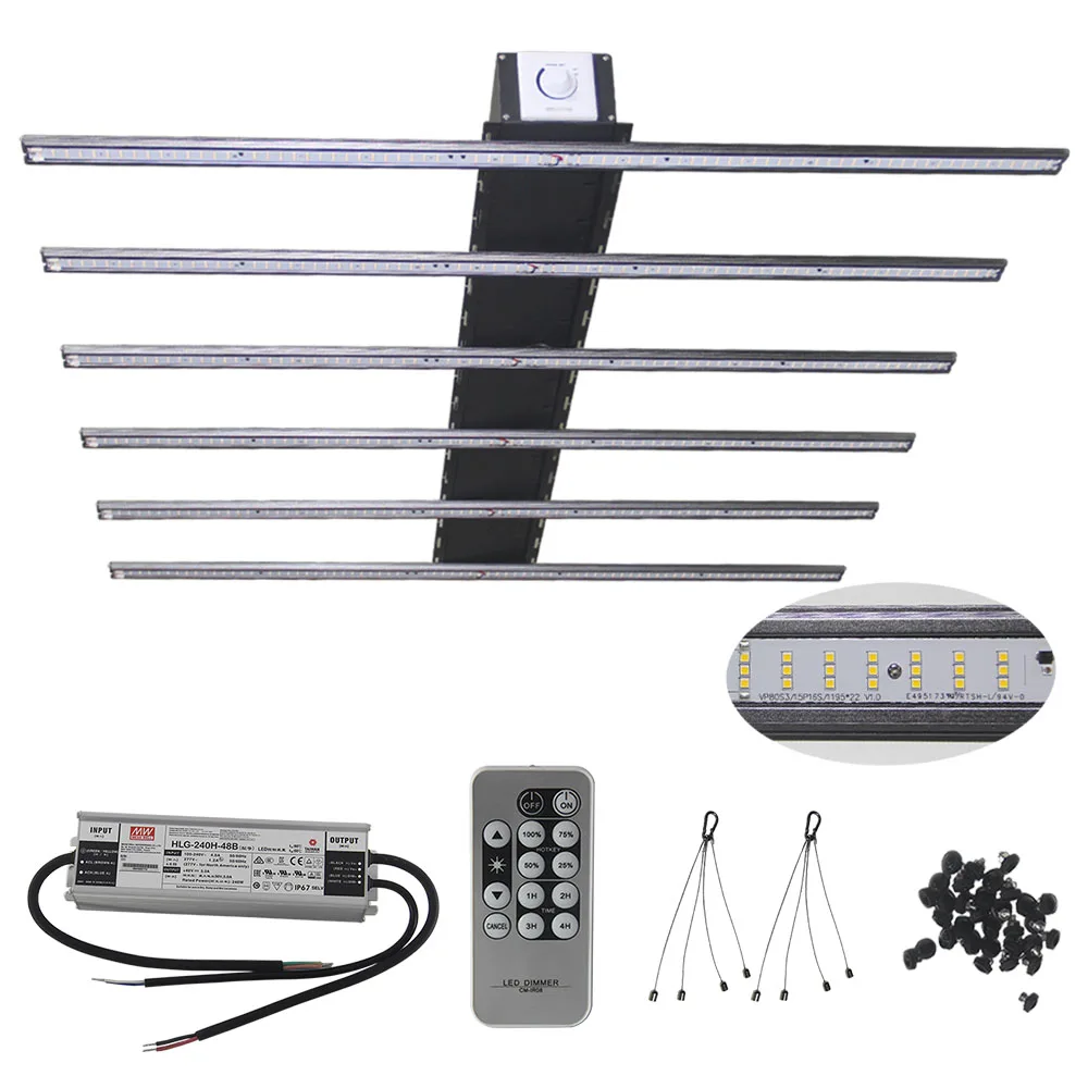 Dimmable 800W 1280W Ir Full Spectrum Cob Led Grow Light Panel samsung LM561C 301B 301H greenhouse medical plant indoor garden