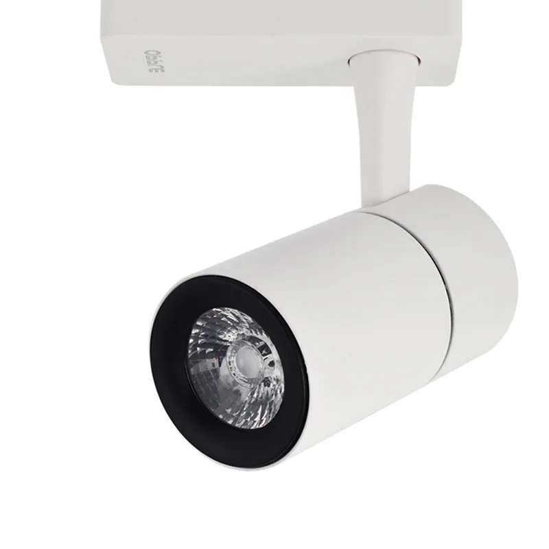 

10W20W18W30WCOB Track Spot Lights Shell Suite Black And White 360-Degree Angle Adjustable with Lens-