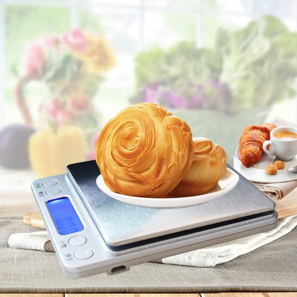 High-Precision Mini Electronic Scale Jewelry Scale Portable Household Pocket Scales 0.01G Gold Jewelry