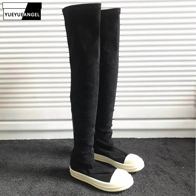 sneaker over the knee boots