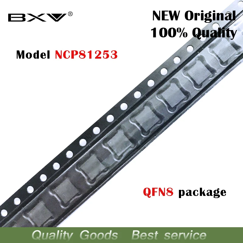 (10 шт.) 100% новый набор микросхем NCP81253 NCP81253M NCP81253MNTBG QFN-8 | Электронные компоненты и