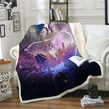 

Star Wars Printed Sherpa Blanket Couch Sofa Cover Travel Youth Bedding Outlet Fleece Blanket Bedspread Thick Tapestry