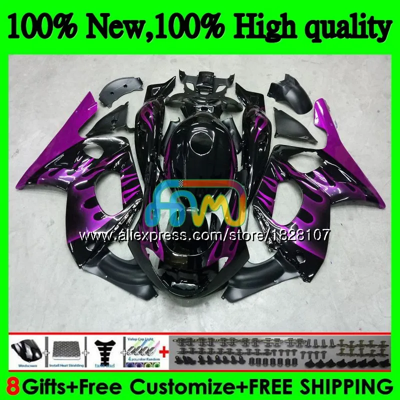 YZF 600R для YAMAHA Thundercat YZF600R 96 02 03 04 розовый пламя 05 06 07 73BS. 41 YZF-600R 2002 2003 2004 2005 2006 2007 обтекатель