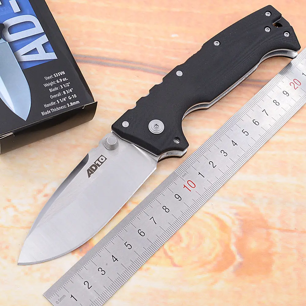 Новинка JUFULE AD10 D2 лезвие Mark S35vn G10 Рукоятка Уличный тактический инструмент для