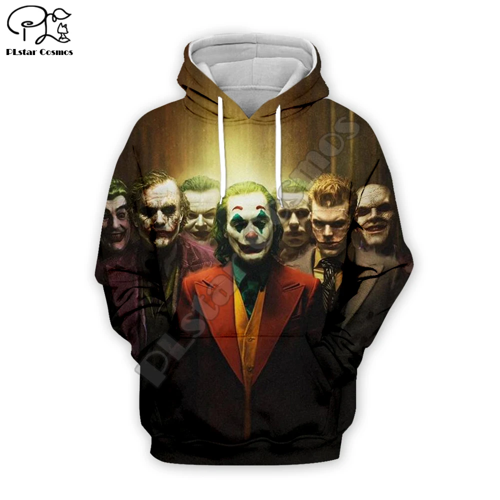 

PLstar Cosmos New Movie Joker Joaquin Phoenix Colorful Harajuku Tracksuit 3D Print Hoodie/Sweatshirt/Jacket/Men Women s-3