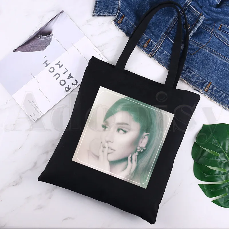 Ariana Grande Hip Hop Reusable Shopping Bag 1