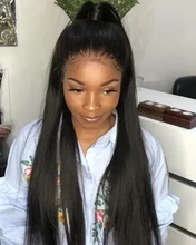 Mishell 30 32 34 40 pulgadas pelo recto malayo de la armadura mechones con Frontal extensiones de cabello humano mechones con cierre Frontal