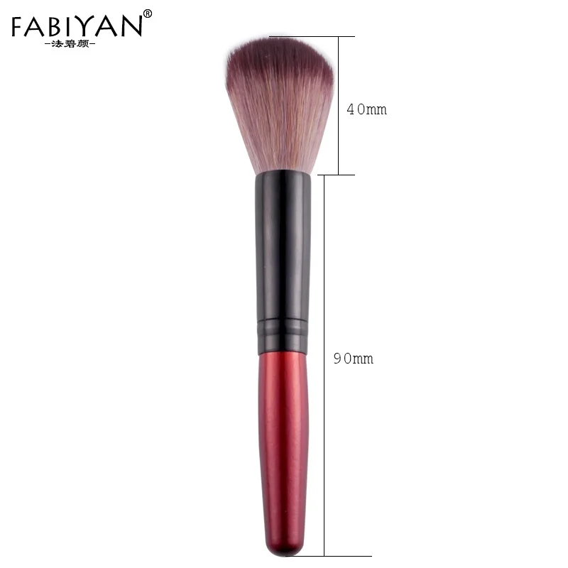 red wooden Лак для ногтей, щетка для удаления пыли, кисти для пудры, мягкая очистка, градиентная ручка, блеск, УФ-гель, макияж, румяна, консилер, инструменты для маникюра - Цвет: red wooden