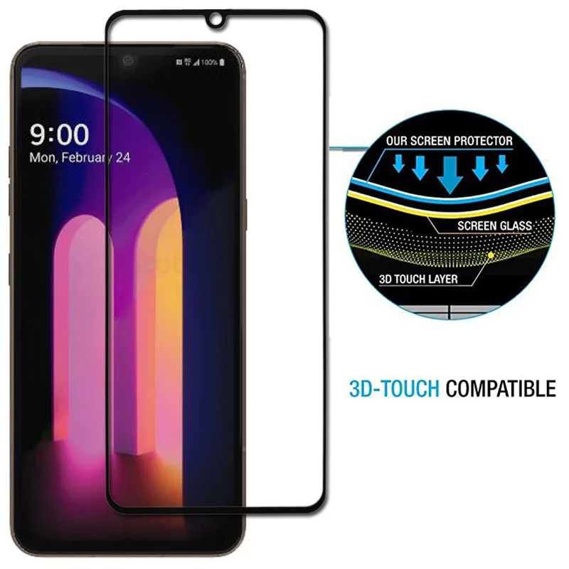 Premium Full-Cover Tempered Glass Screen Protector - 1-3 Pack