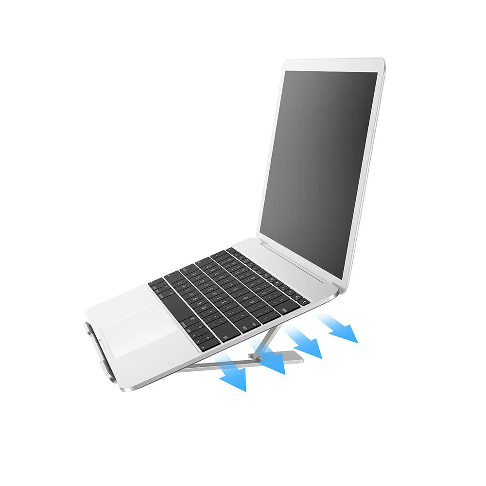 

Desktop Laptop Stand Aluminum Alloy Holder Adjustable Height Steady Notebook Support Holder for iPad Huawei Samsung Xiaomi