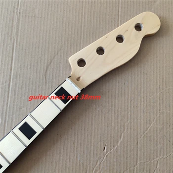 

New Gloss Maple 20 frets TL bass guitar neck part 4 string maple fingerboard 34 inch nut 38mm
