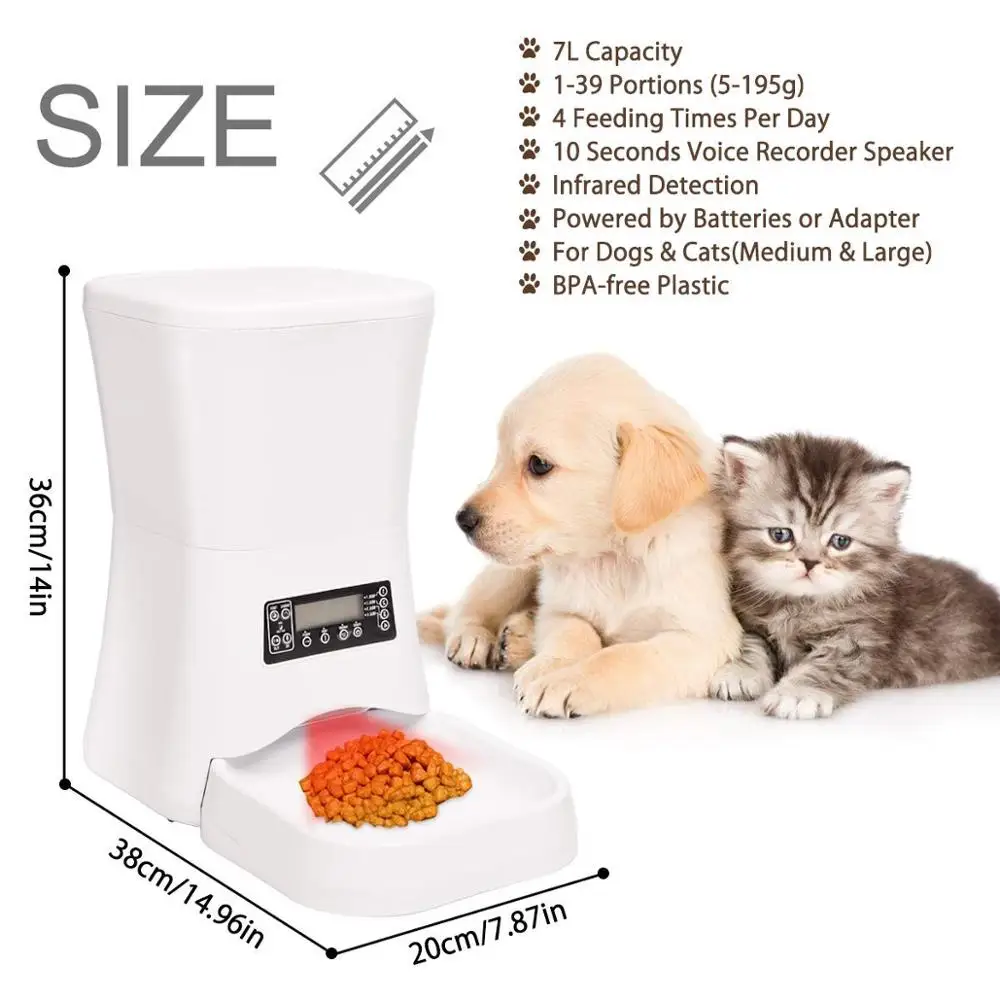 7 day cat feeder
