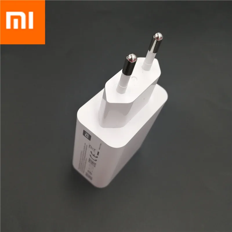 EU charger only Новое 27 Вт Оригинальное Беспроводное зарядное устройство Xiaomi 20 Вт Макс 15 в применяется к Xiaomi Mi9 MiX 2S Mix 3 Qi EPP10W для iPhone 11 XS XR XS Max - Цвет: EU charger only