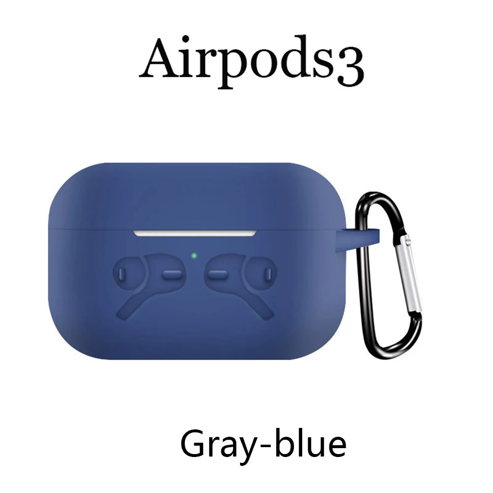 Для AirPods Pro чехол силиконовый чехол Bluetooth наушники защитная крышка наушники против царапин аксессуары эластичные гладкие чехлы