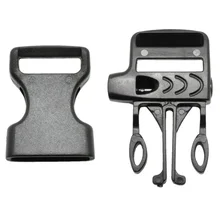 10 шт. многофункциональный свисток пластиковый ошейник для животных Рюкзак Пряжка Паракорд Браслет пряжка аксессуары для багажа 20 мм Пряжка