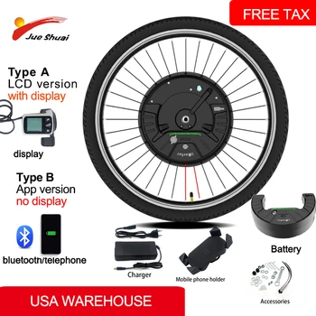 

36V 350W Electric Bike Conversion Kit 24" 26 "27.5” 700C 29" MTB Road Bike High Power Front Motor Wheel Ebike Conversion Kit