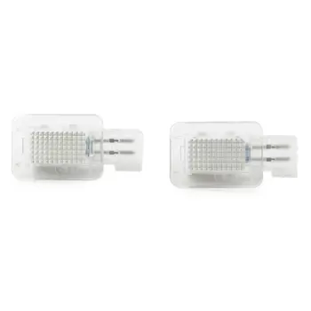 

1 Pair Courtesy Light Car LED Boot Under Door Lamp Bulb White Accessory