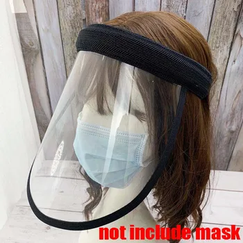 

Empty Top Cap UV Protection Sun Hat Visors Female Anti-Droplet Covering Face Saliva Empty Top Mask Hat