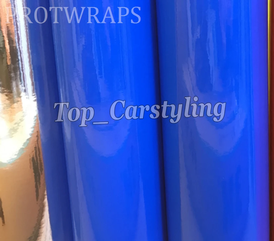 fluorescent blue plotter sign sticker vinyl wrap covering   (2)