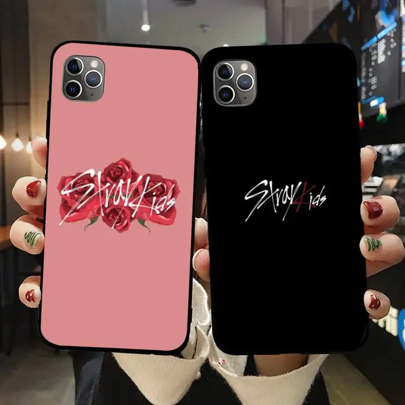 

Stray Kids Phone Case for iPhone 11 12 pro MINI XS MAX 8 7 6 6S Plus X 5S SE 2020 XR