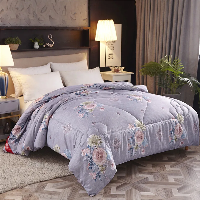 

Luxury Down Comforter Core Feather Blanket Twin King Size Quilts Hotel Home Classic Down Quilt Four Seasons Duvets Insert CF2