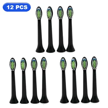

12pcs/lot New sonic replacement toothbrush heads HX6064 for Philips electric toothbrush FlexCare+, FlexCare, HealthyWhite