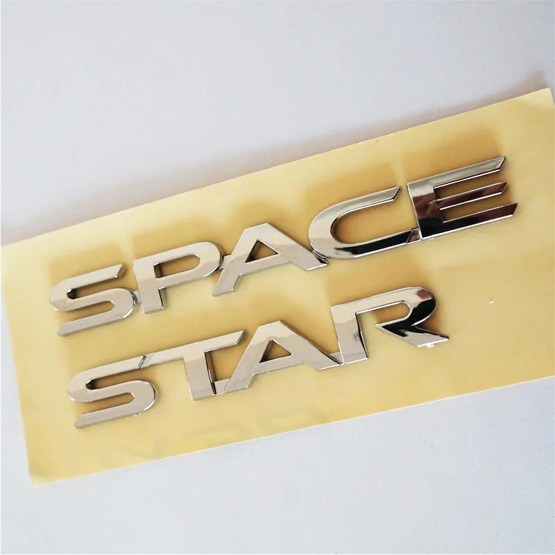 Space star chrome badge 04