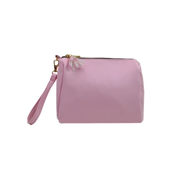 

1 Pc Solid Color Makeup Bag Large Capacity Cosmetic Bag Portable Multi-function Travel Bag Waterproof Travel Women Toiletry Bag