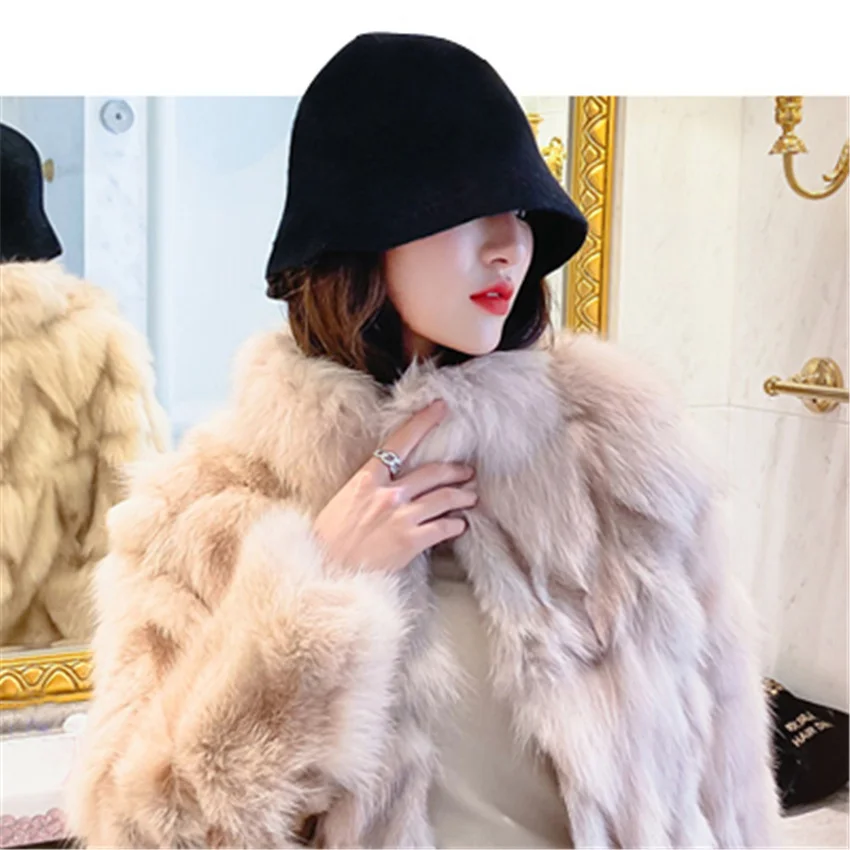 2021 New Autumn And Winter Fur Coat Women's High-Quality Fox Fur Coat Plus Size Thick Warm Short Coat Women Parkas