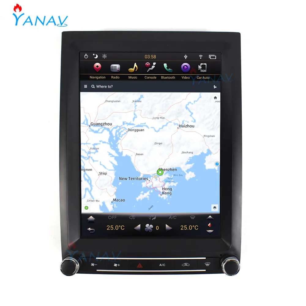 US $686.00 Car Radio PX6 Android GPS Navigation For Ford Expedition 20132016 Stereo Multimedia MP3 Player Tesla Vertical Auto Video