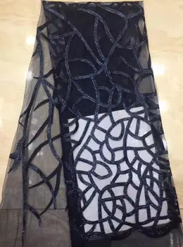 

best quality David-10.4306 embroidered African Tulle Lace Fabric African French Lace Fabric with embroidery