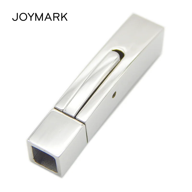 

Rectangle Stainless Steel Bayonet Clasp Box Clasp Lock Clasp For Jewelry Making 3X3mm 4X4mm 5X5mm 6X6mm Hole BXGC-227